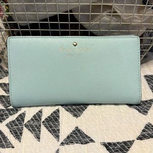 Kate spade blue wallet